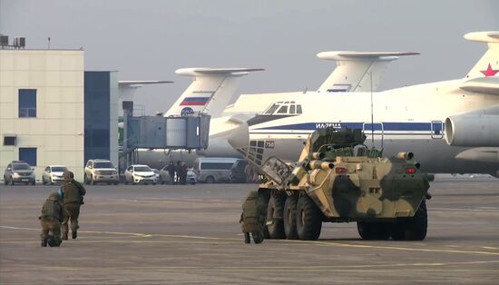 Russia Kazakhstan CSTO Peacekeeping Forces