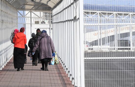 Kyrgyzstan Kazakhstan Border