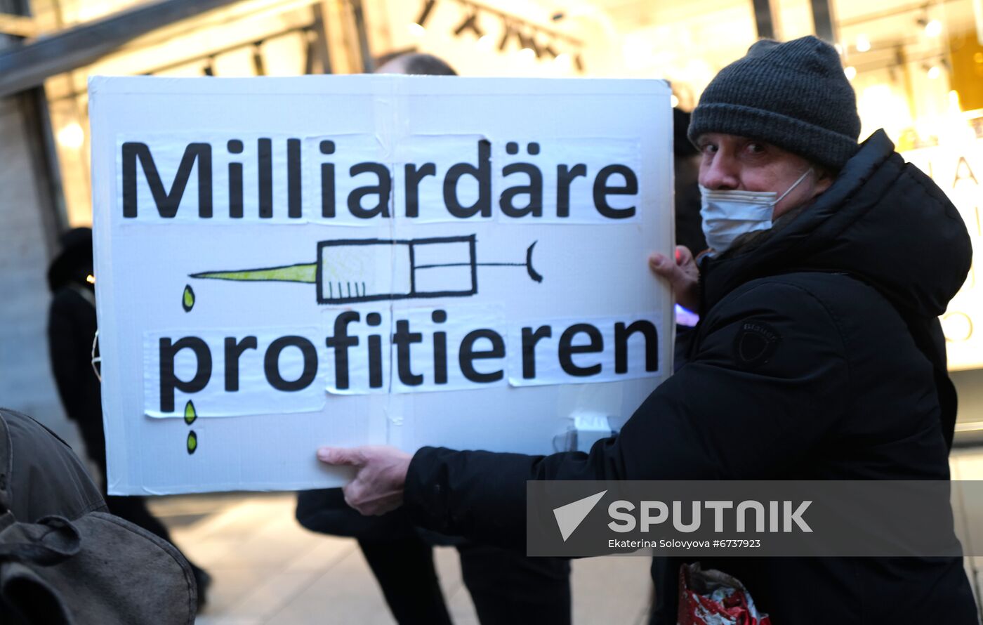 Germany Coronavirus Restrictions Protest