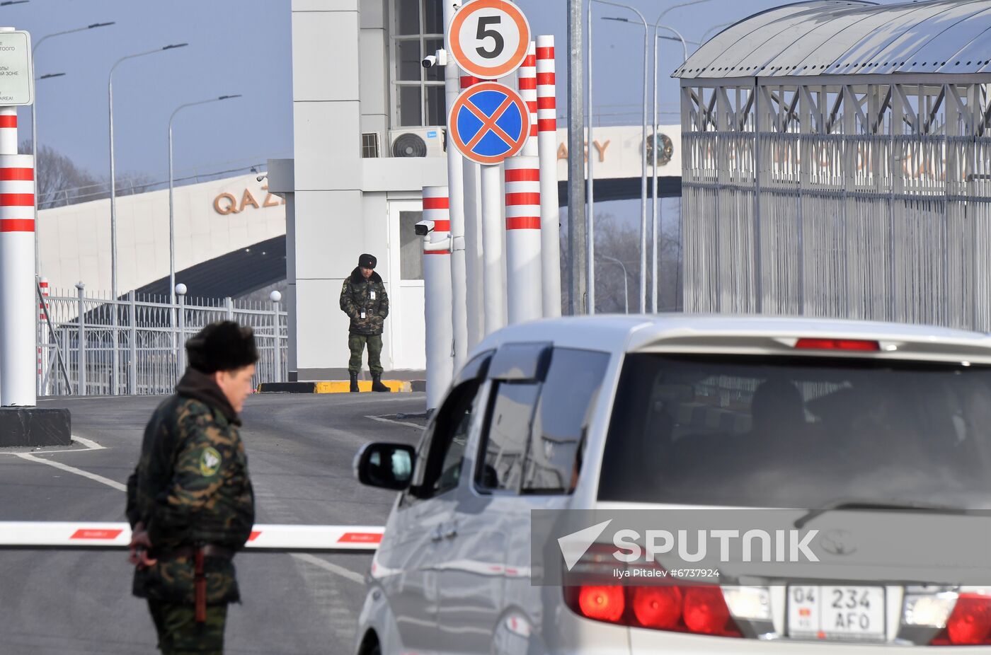 Kyrgyzstan Kazakhstan Border