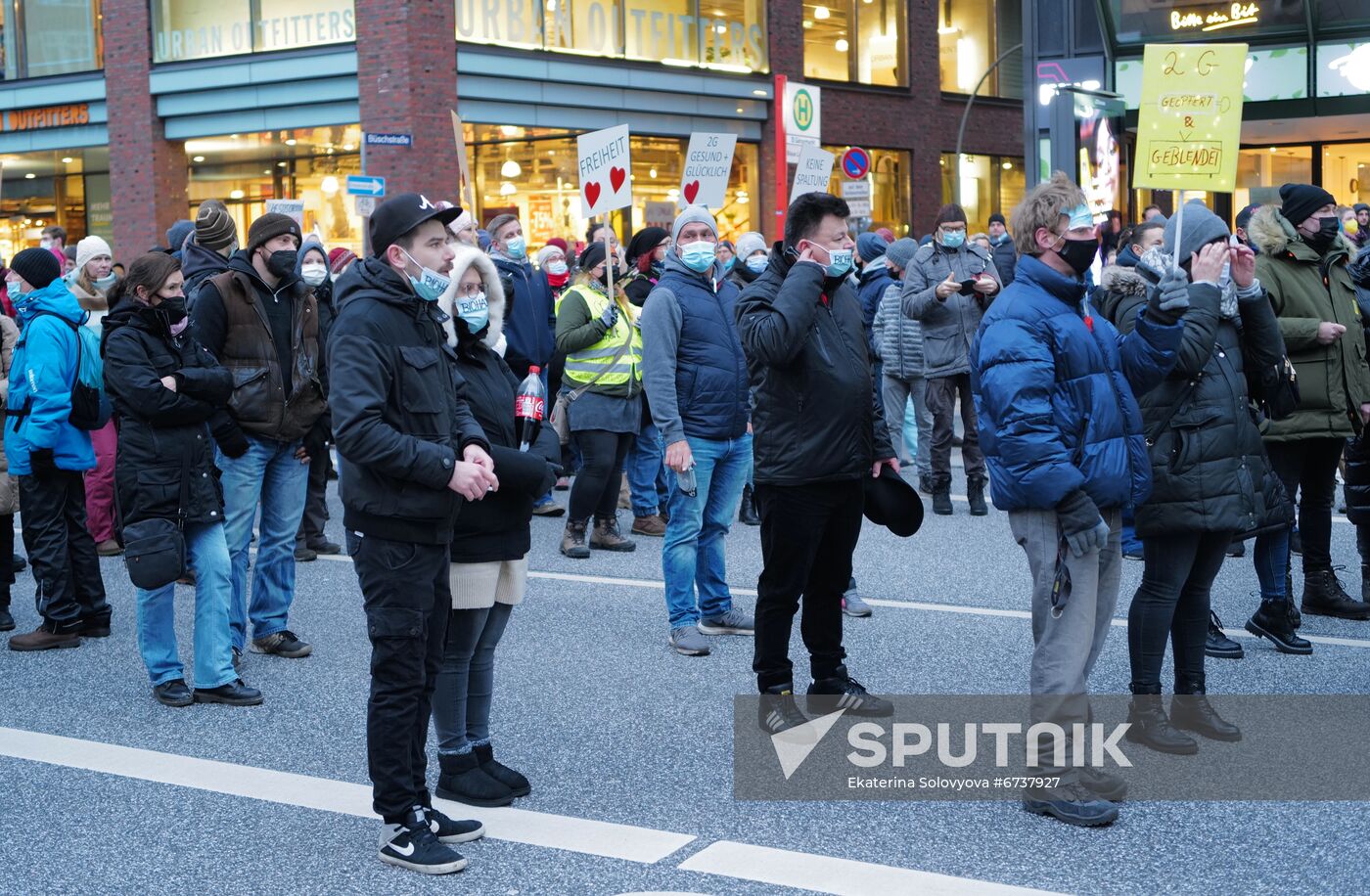 Germany Coronavirus Restrictions Protest