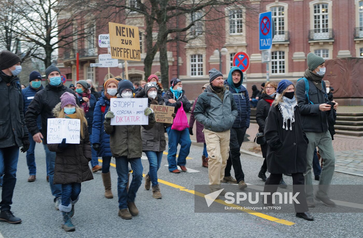 Germany Coronavirus Restrictions Protest