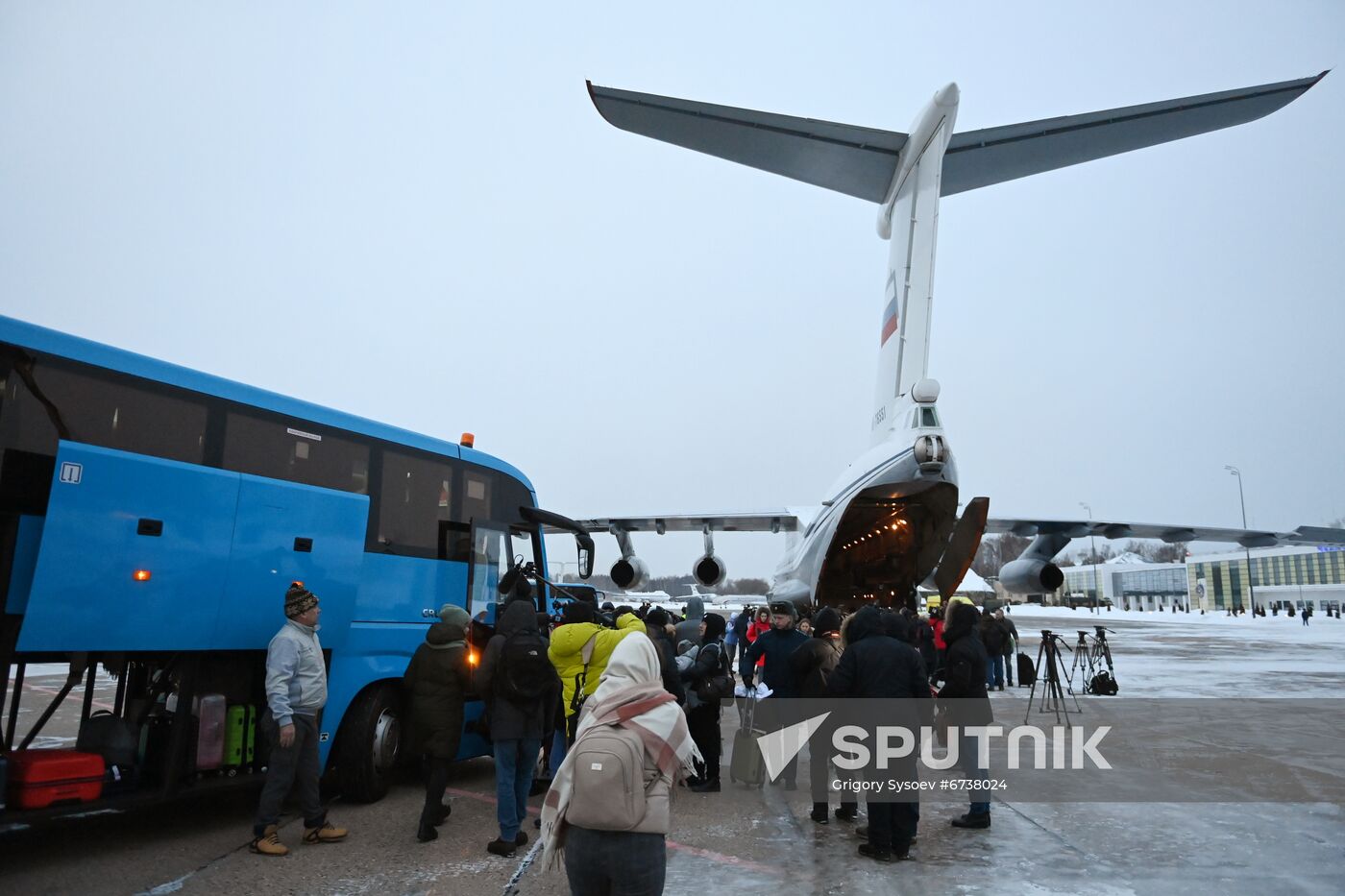 Russia Kazakhstan Tourists Evacuation