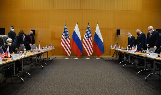 Switzerland US Russia Security Guarantees Talks