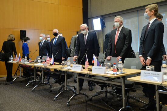 Switzerland US Russia Security Guarantees Talks