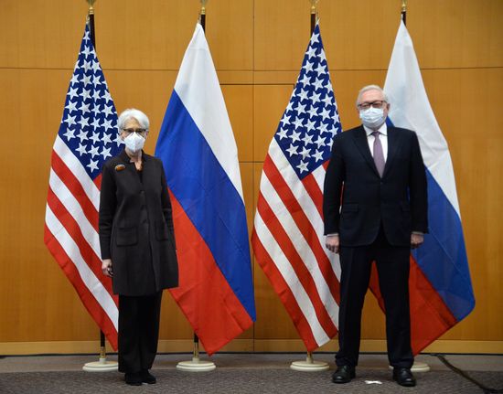 Switzerland US Russia Security Guarantees Talks