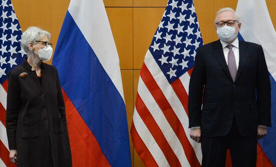 Switzerland US Russia Security Guarantees Talks