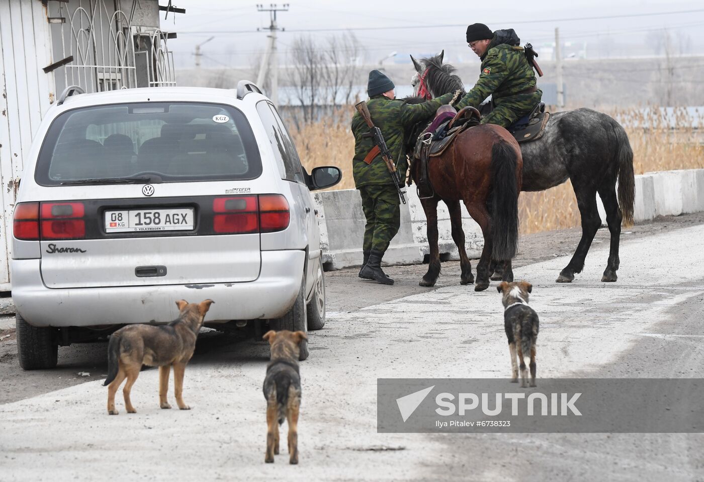 Kyrgyzstan Kazakhstan Border