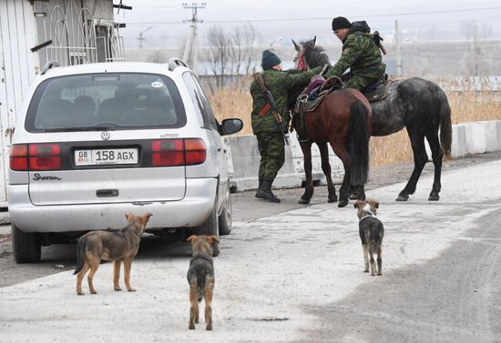 Kyrgyzstan Kazakhstan Border