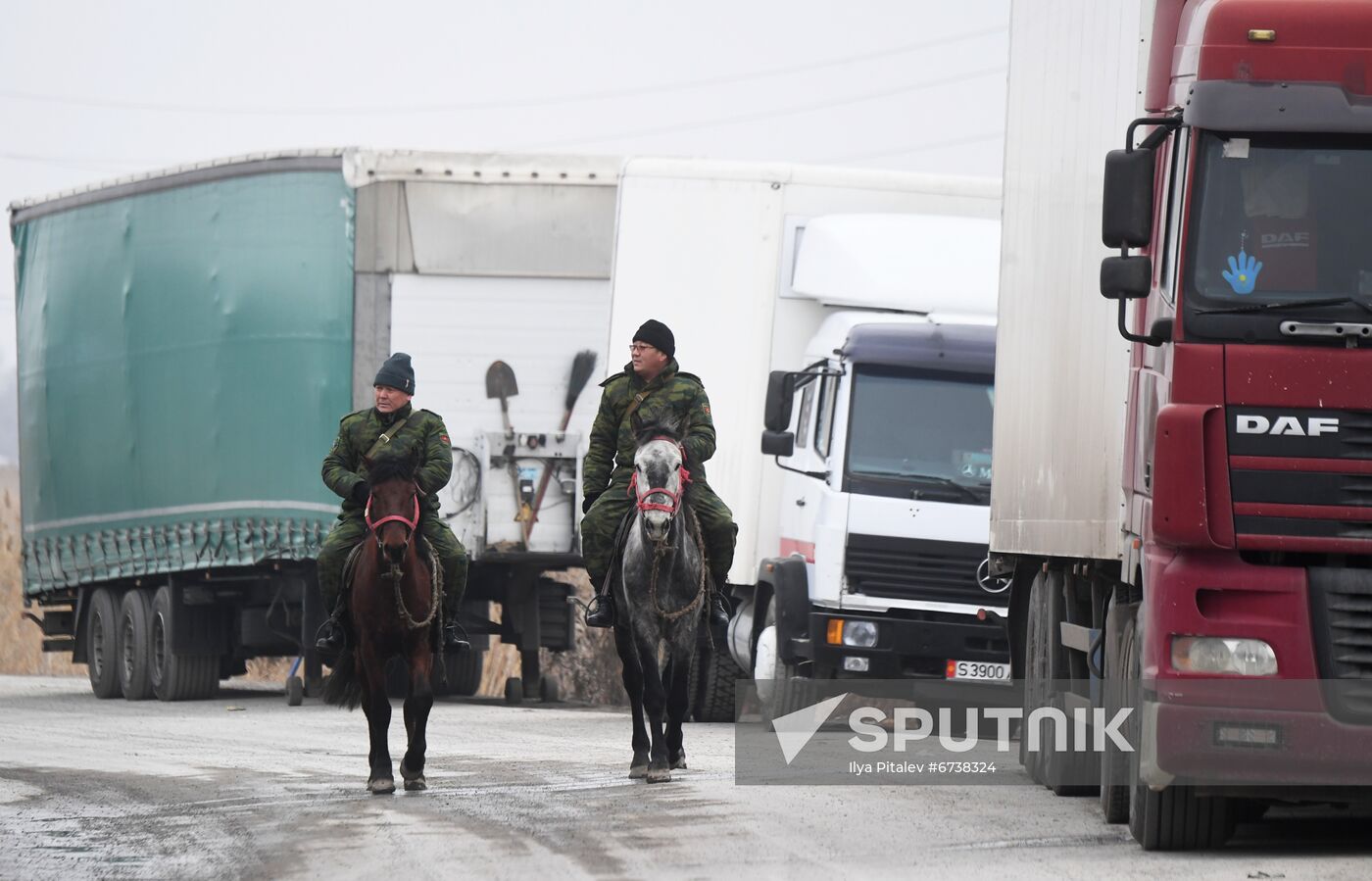 Kyrgyzstan Kazakhstan Border