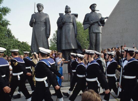 50th anniversary of the Dervish Allied Arctic convoy arrival in Arkhangelsk