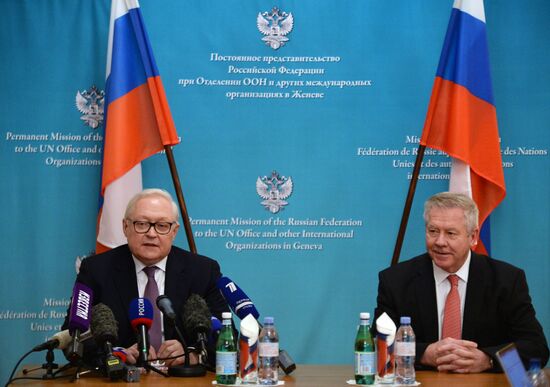 Switzerland US Russia Security Guarantees Talks