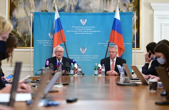 Switzerland US Russia Security Guarantees Talks