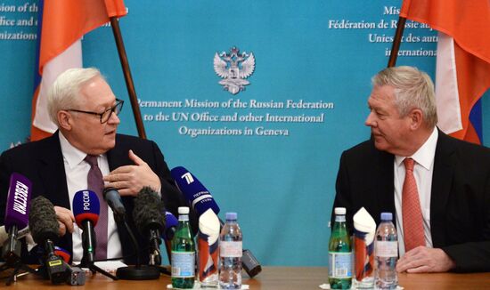 Switzerland US Russia Security Guarantees Talks