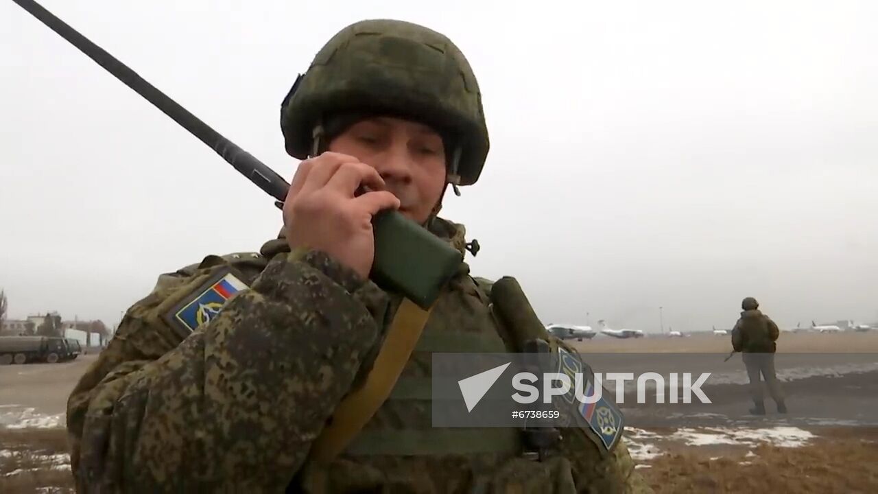Kazakhstan CSTO Peacekeeping Forces