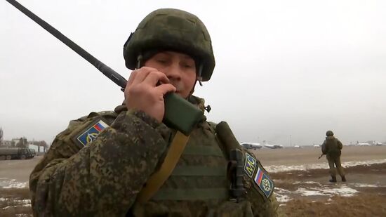Kazakhstan CSTO Peacekeeping Forces