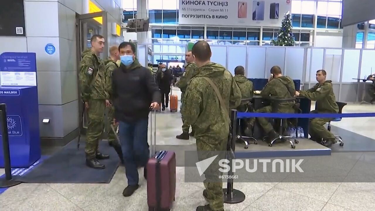 Kazakhstan CSTO Peacekeeping Forces