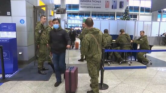 Kazakhstan CSTO Peacekeeping Forces
