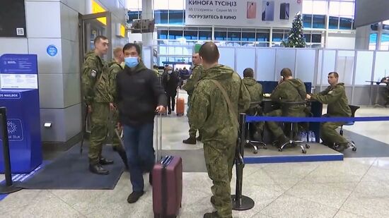 Kazakhstan CSTO Peacekeeping Forces