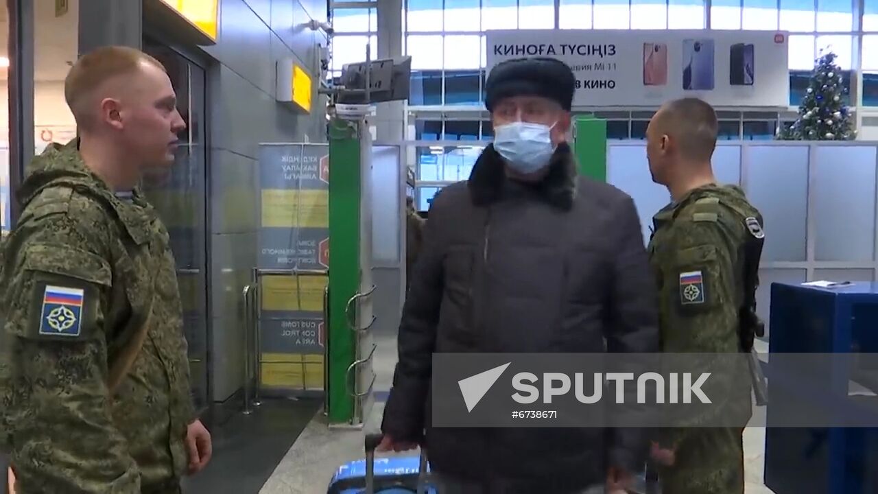 Kazakhstan CSTO Peacekeeping Forces