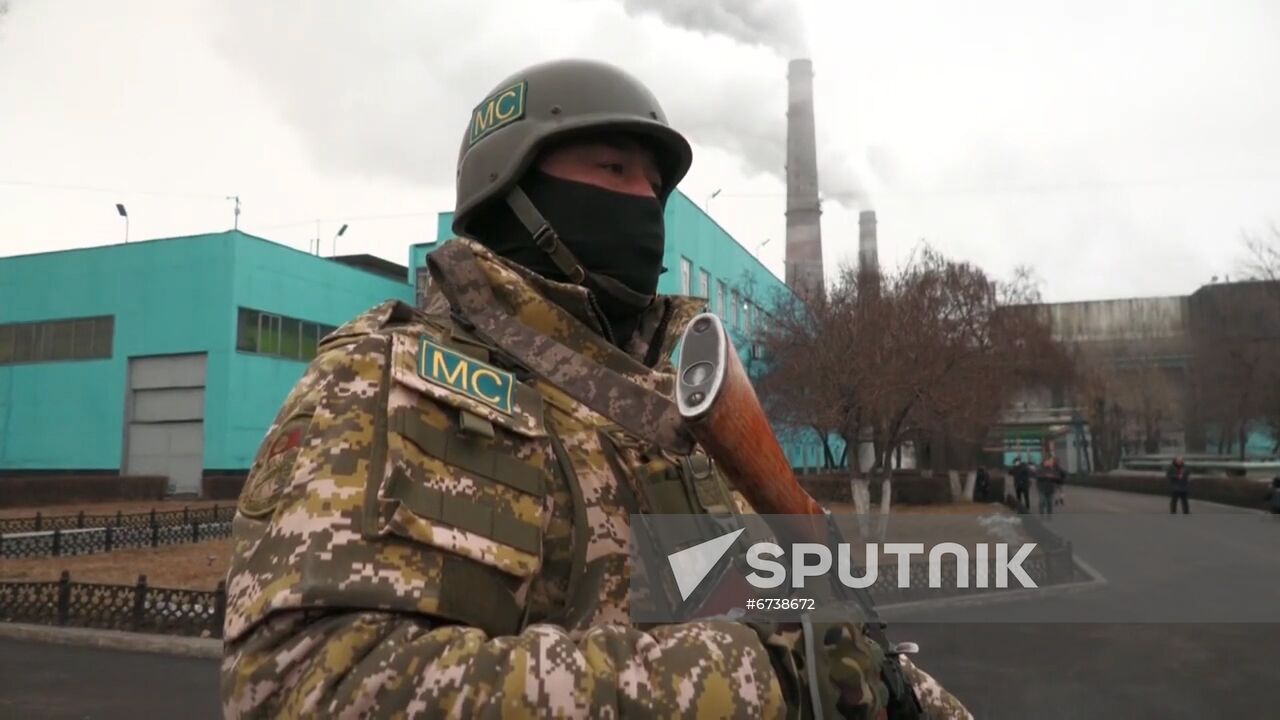 Kazakhstan CSTO Peacekeeping Forces