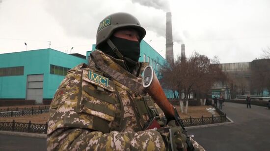 Kazakhstan CSTO Peacekeeping Forces