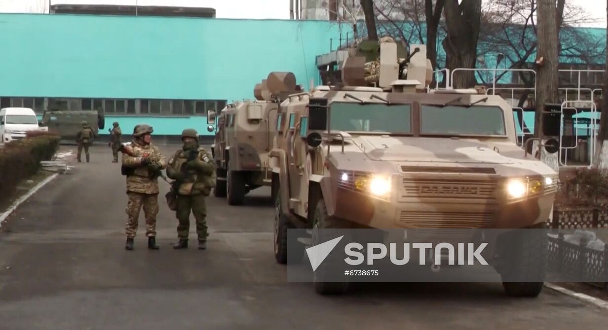 Kazakhstan CSTO Peacekeeping Forces