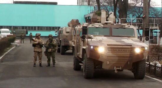 Kazakhstan CSTO Peacekeeping Forces