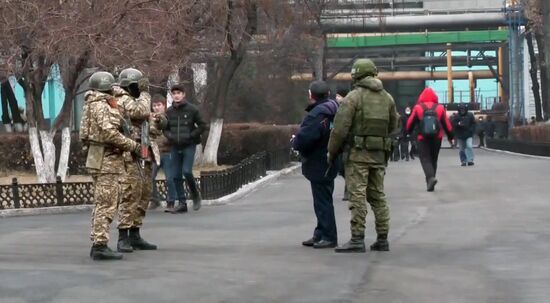 Kazakhstan CSTO Peacekeeping Forces