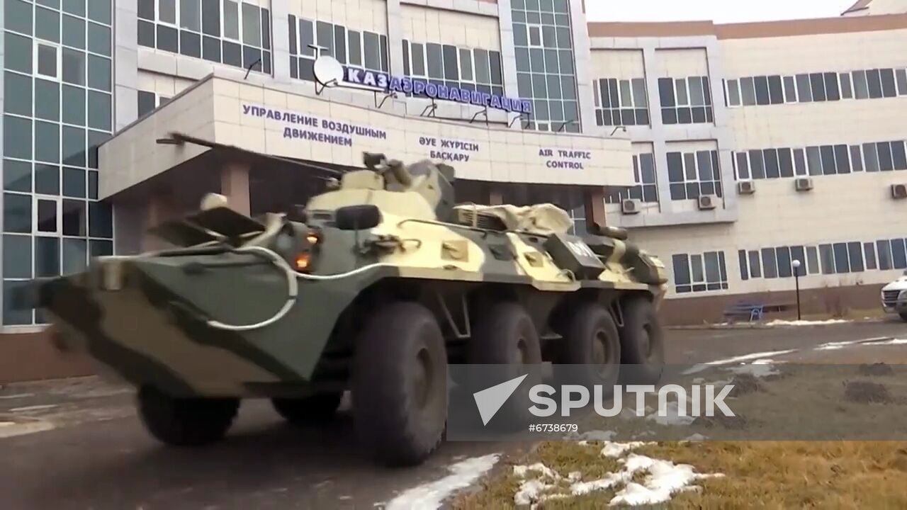 Kazakhstan CSTO Peacekeeping Forces