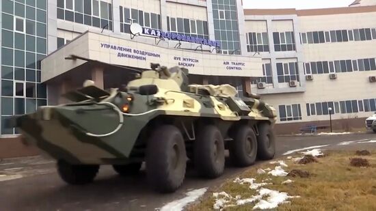 Kazakhstan CSTO Peacekeeping Forces
