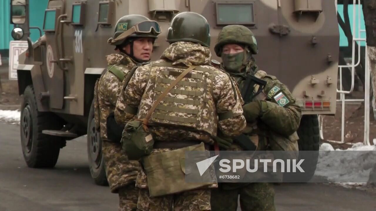 Kazakhstan CSTO Peacekeeping Forces