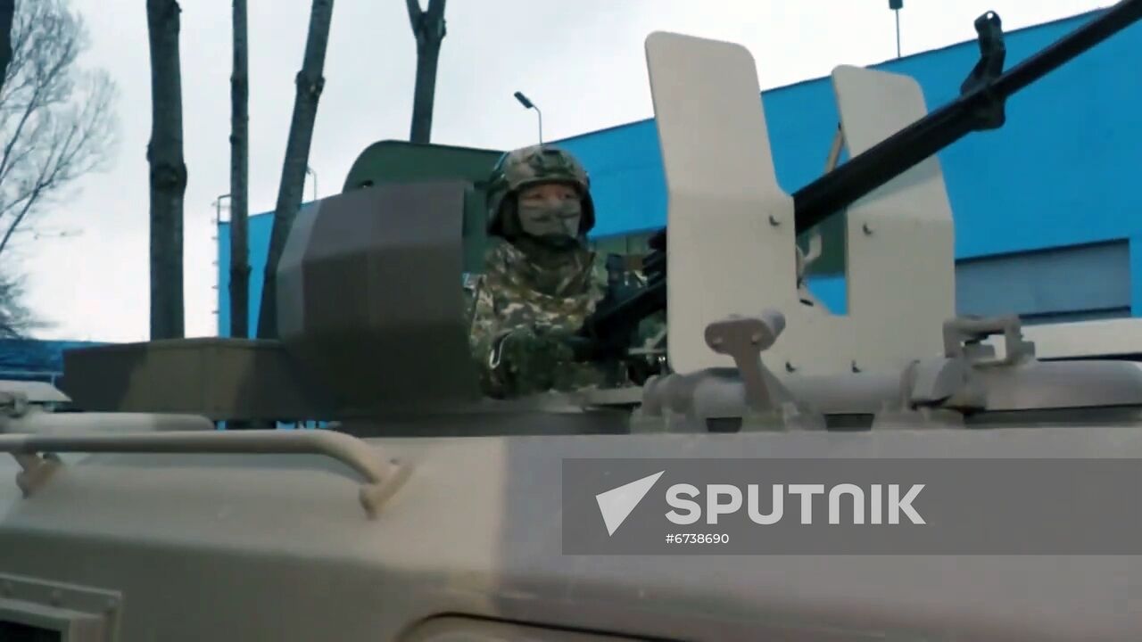 Kazakhstan CSTO Peacekeeping Forces