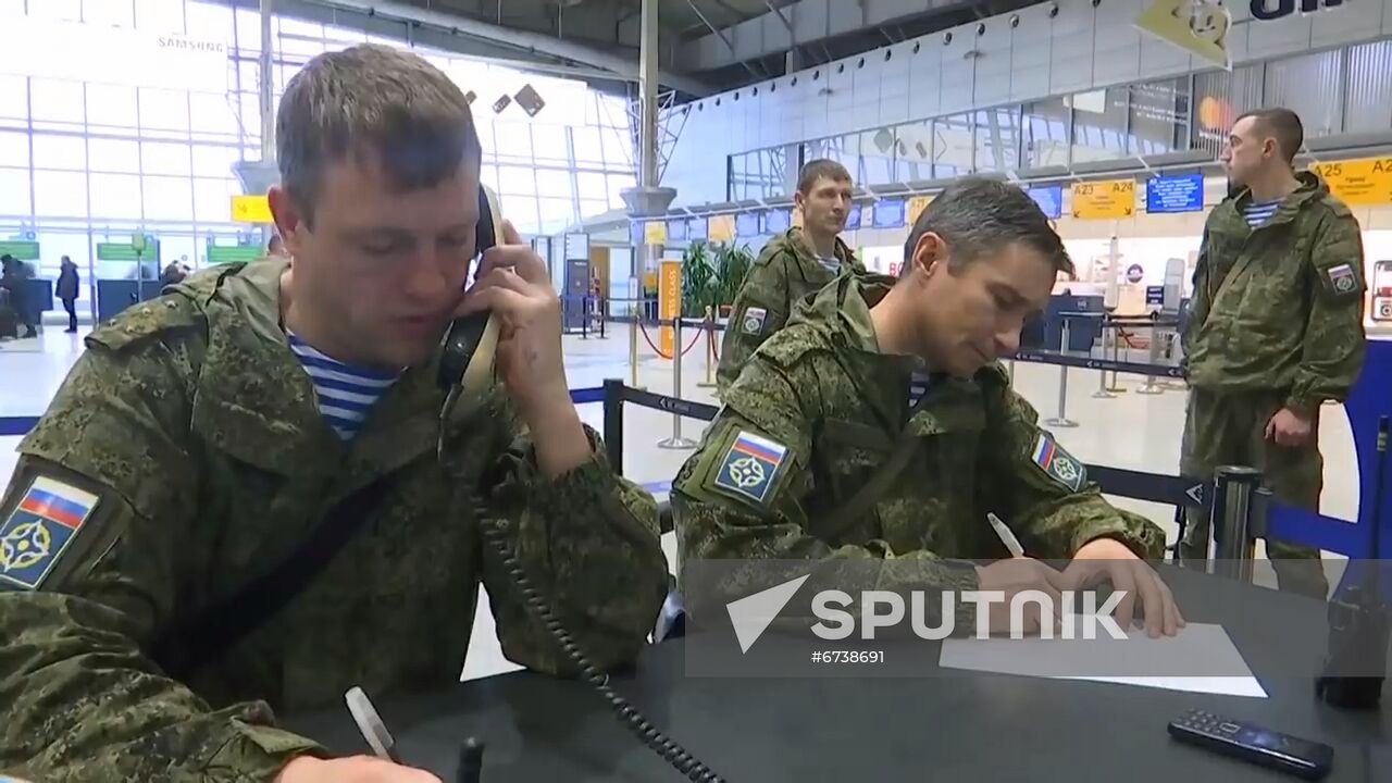Kazakhstan CSTO Peacekeeping Forces