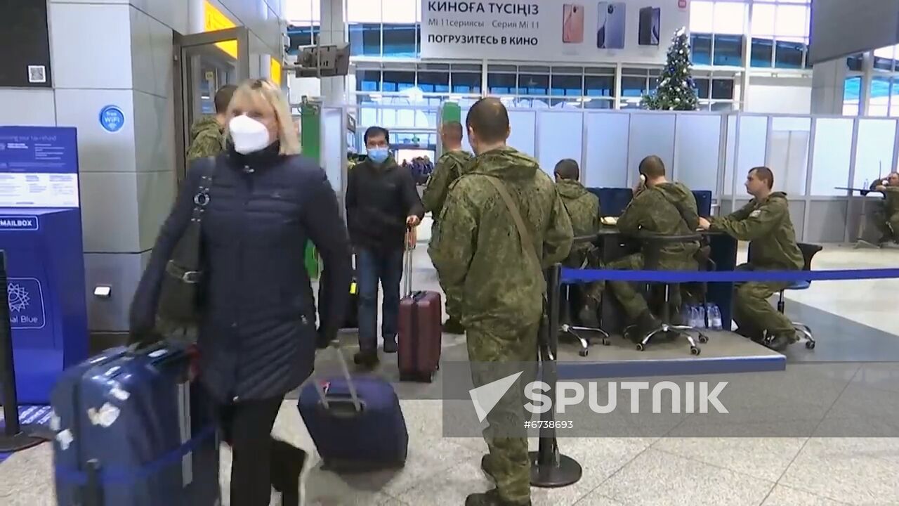 Kazakhstan CSTO Peacekeeping Forces