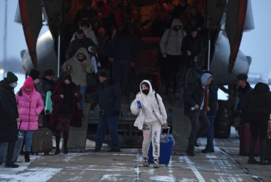 Russia Kazakhstan Evacuation