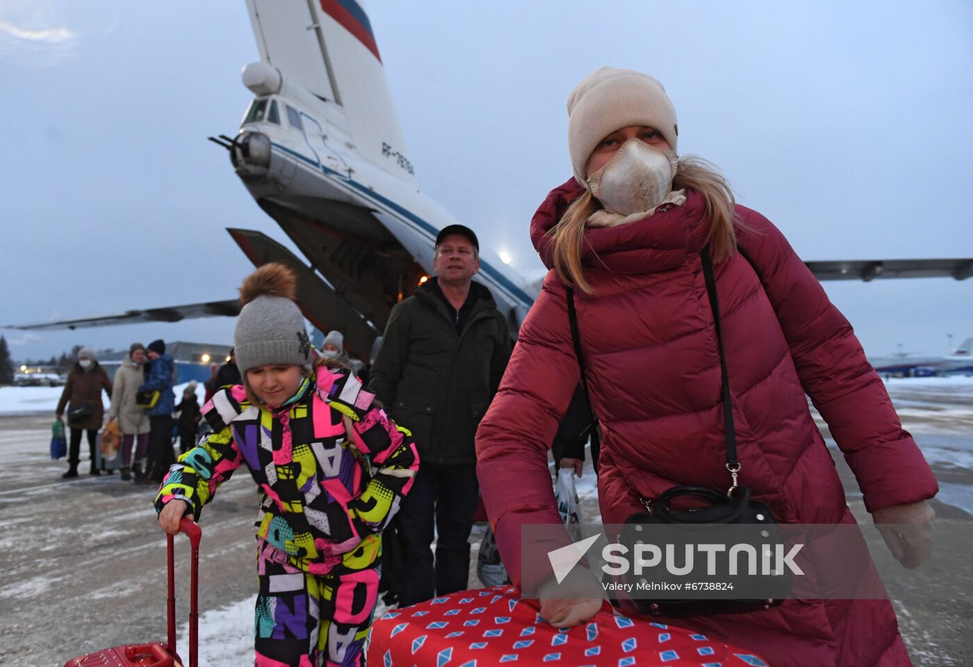 Russia Kazakhstan Evacuation