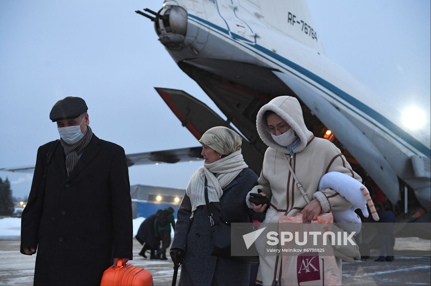Russia Kazakhstan Evacuation