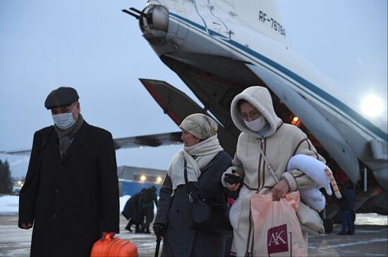 Russia Kazakhstan Evacuation