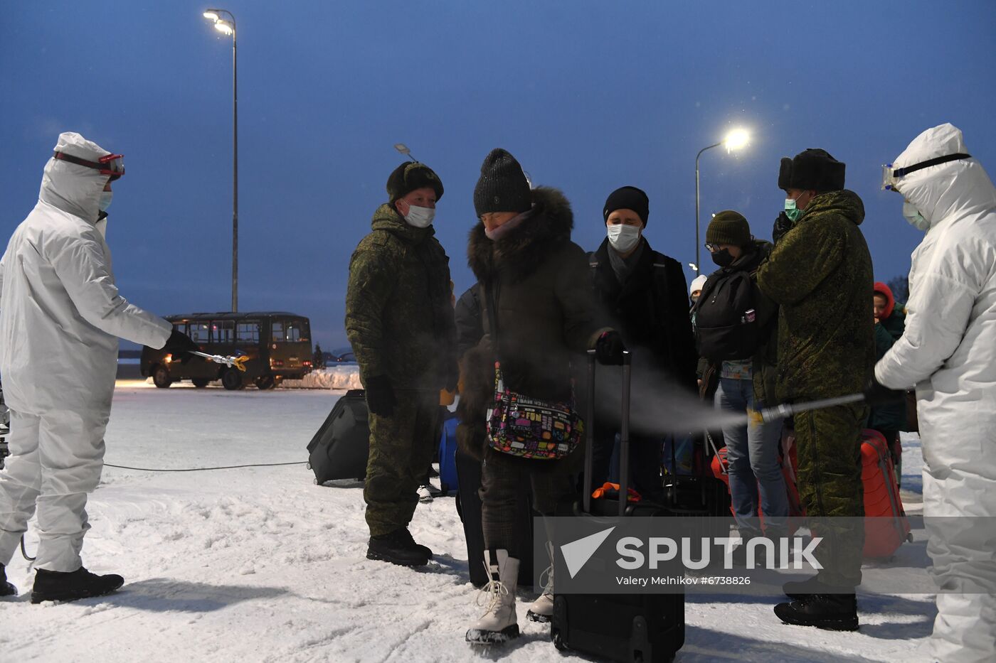 Russia Kazakhstan Evacuation