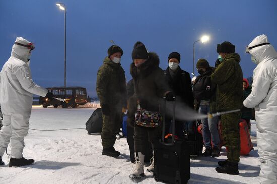 Russia Kazakhstan Evacuation