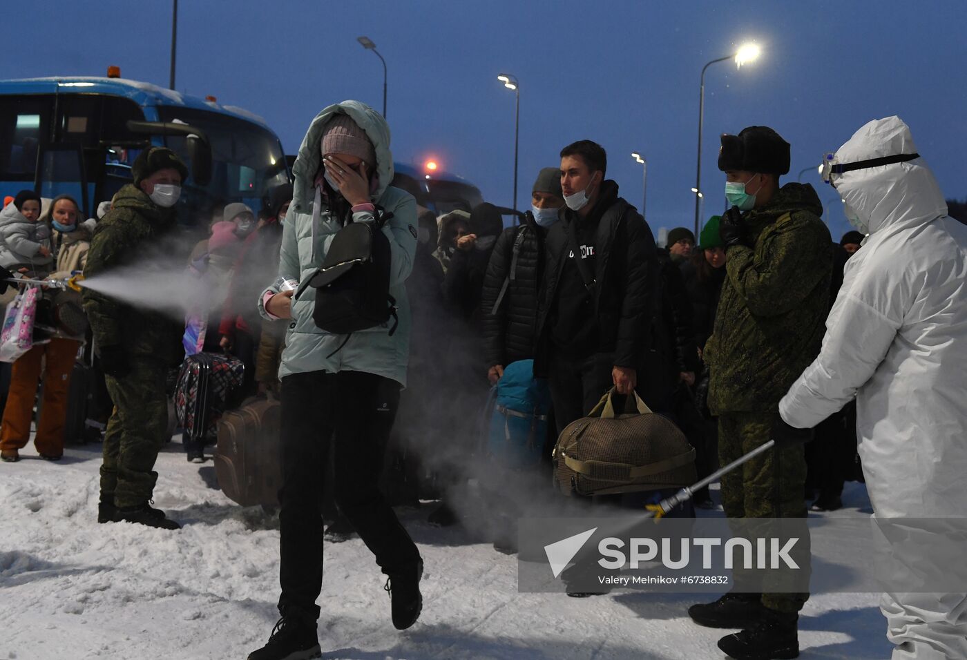 Russia Kazakhstan Evacuation