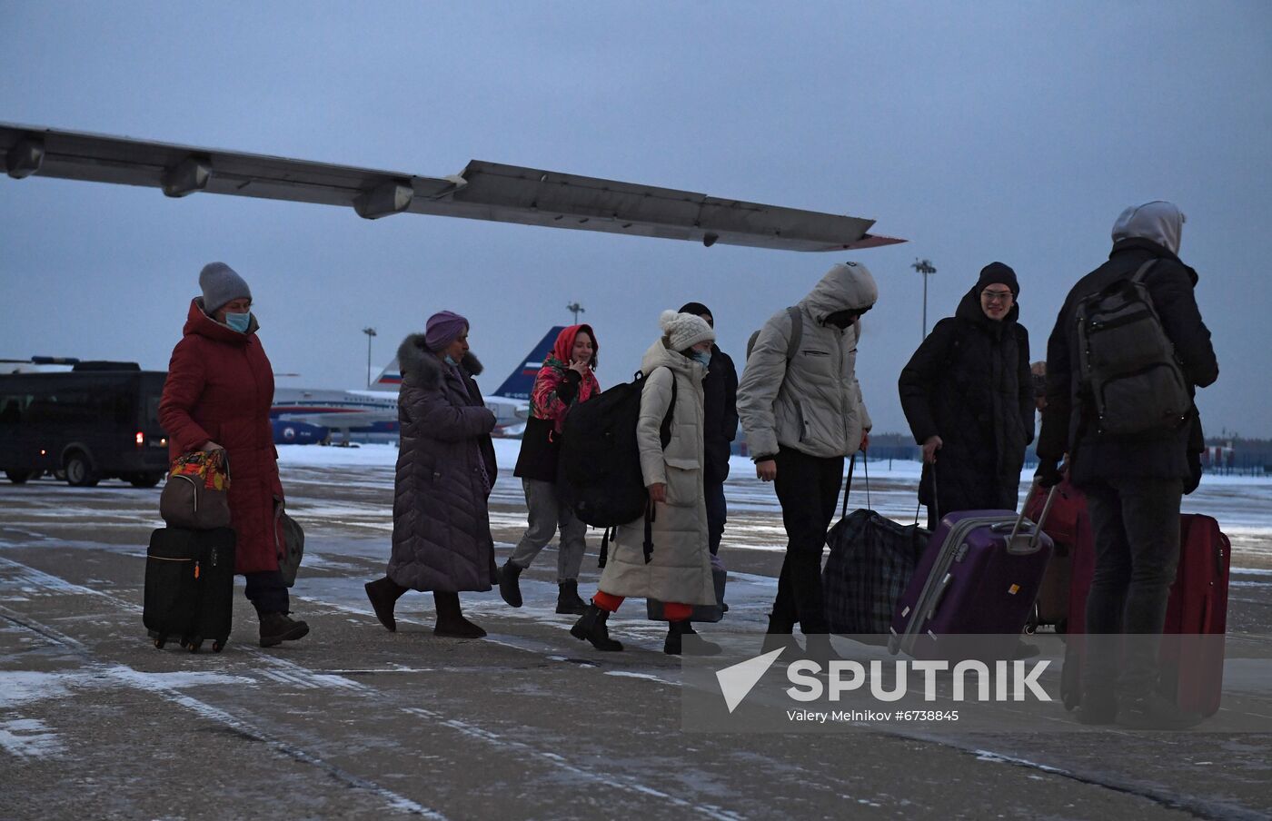 Russia Kazakhstan Evacuation