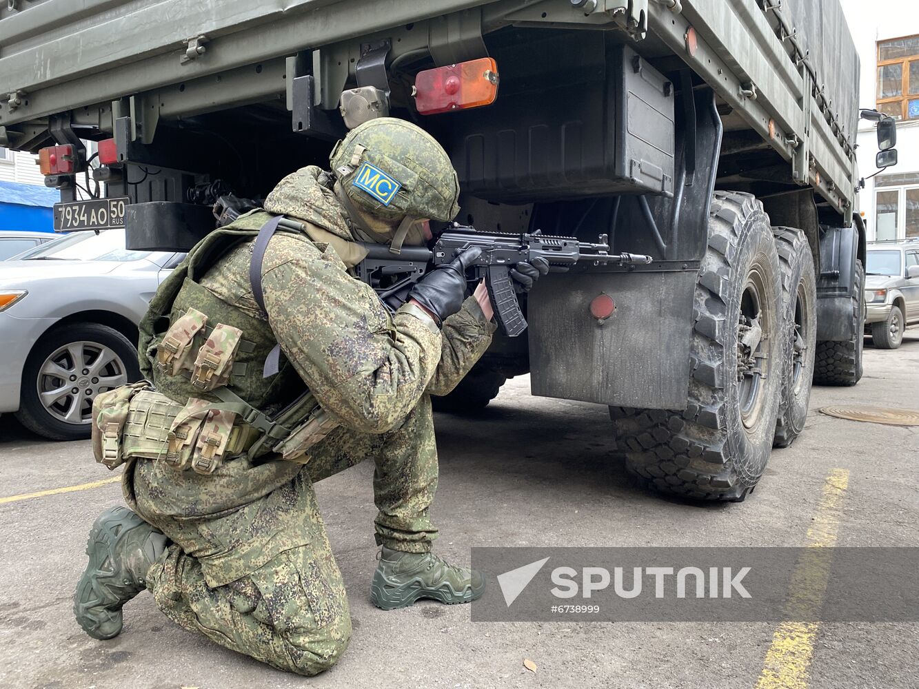 Kazakhstan CSTO Peacekeeping Forces