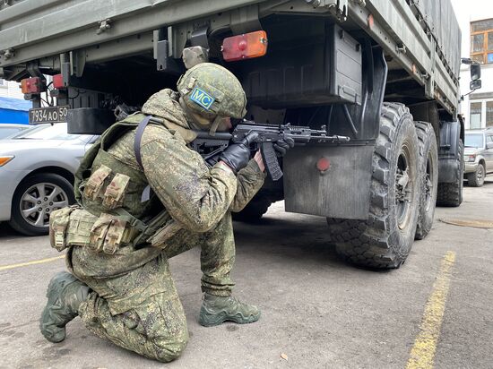 Kazakhstan CSTO Peacekeeping Forces