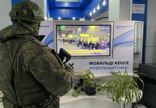 Kazakhstan CSTO Peacekeeping Forces