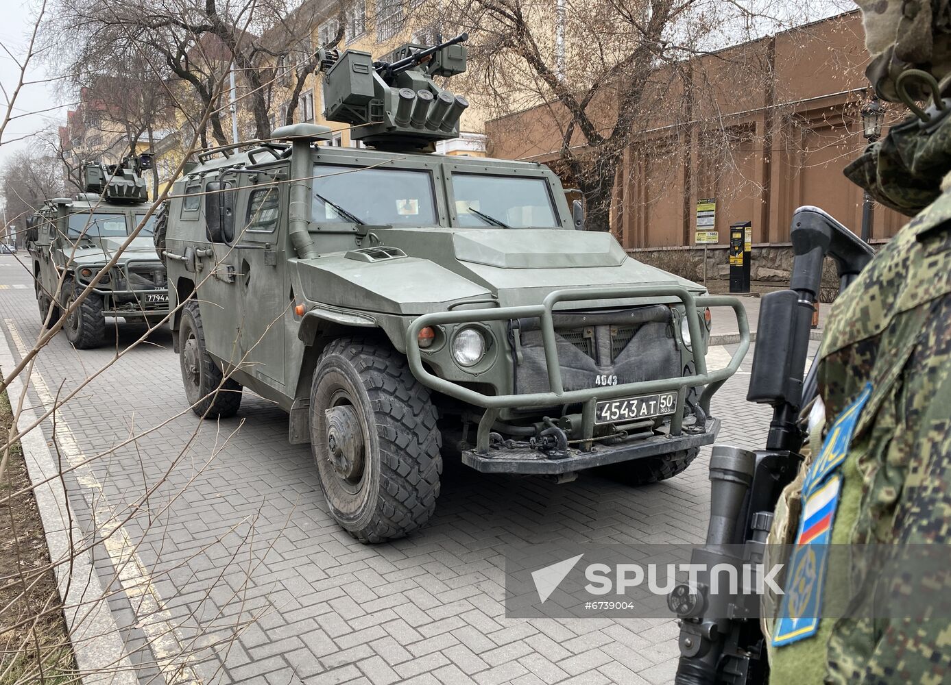 Kazakhstan CSTO Peacekeeping Forces