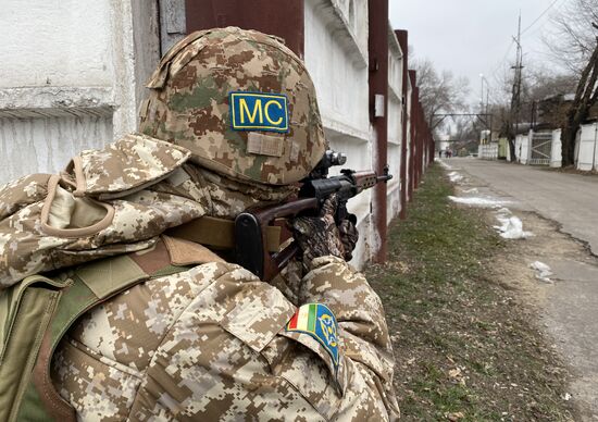 Kazakhstan CSTO Peacekeeping Forces