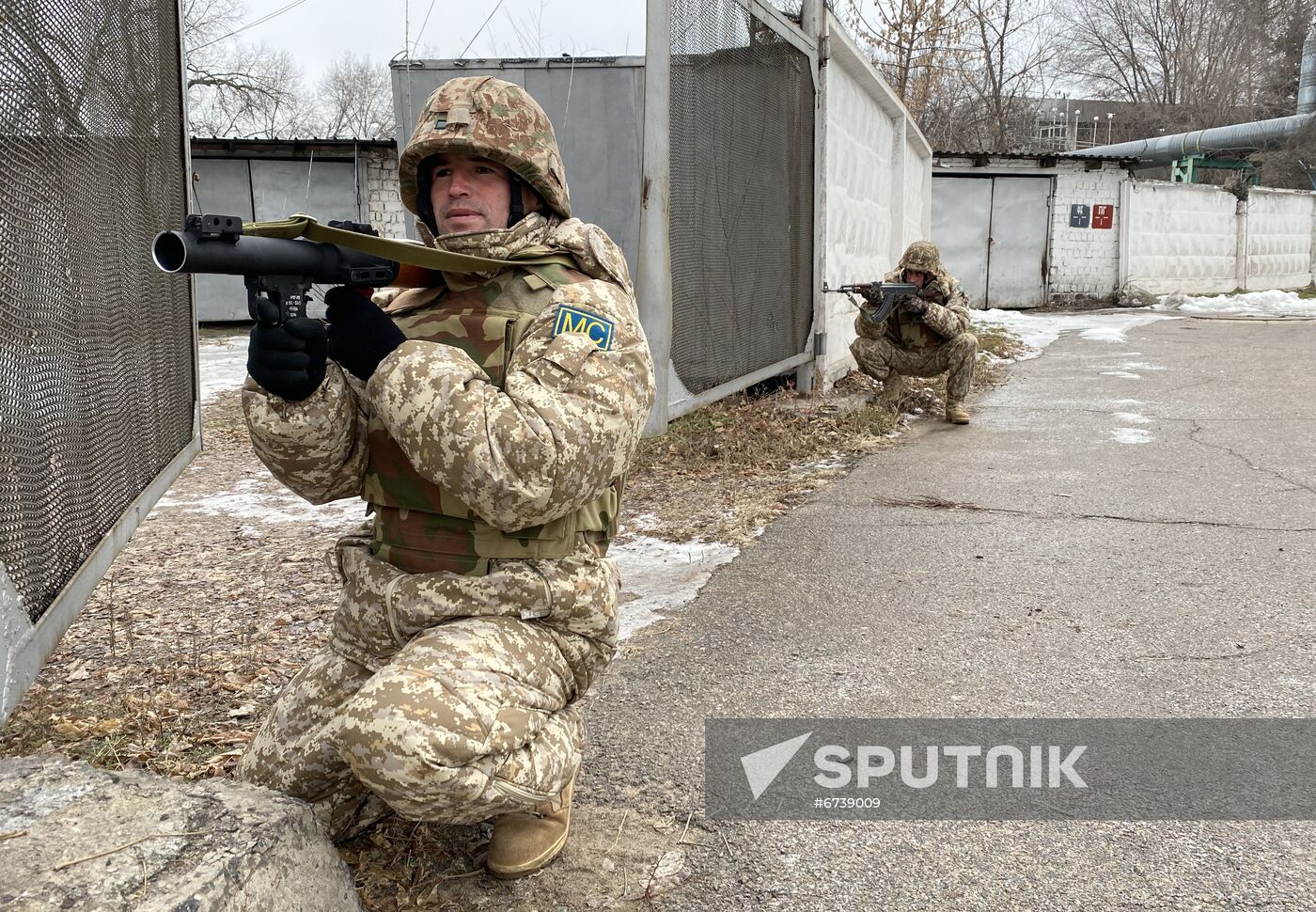 Kazakhstan CSTO Peacekeeping Forces
