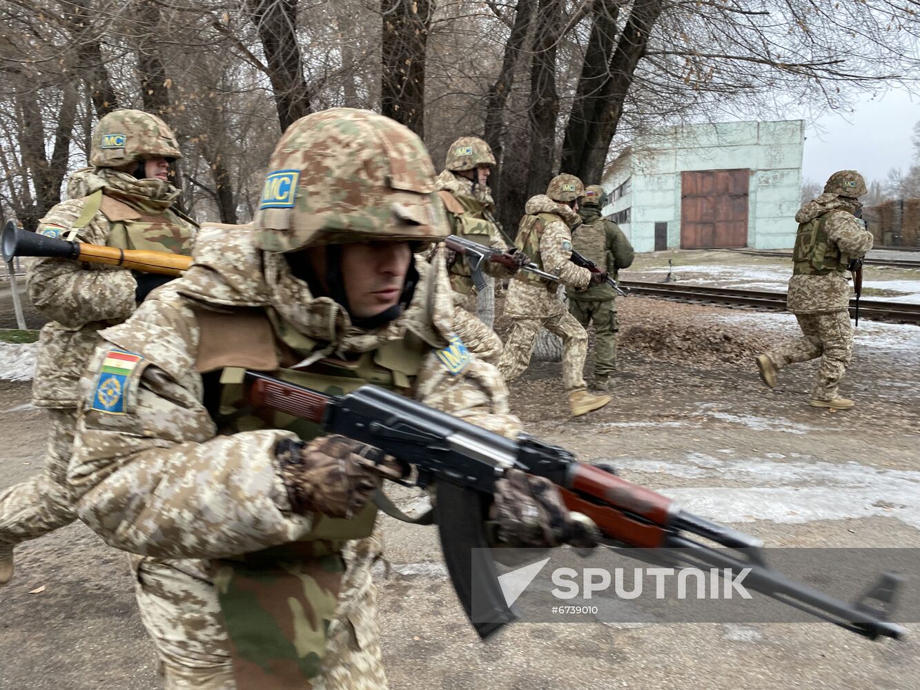 Kazakhstan CSTO Peacekeeping Forces